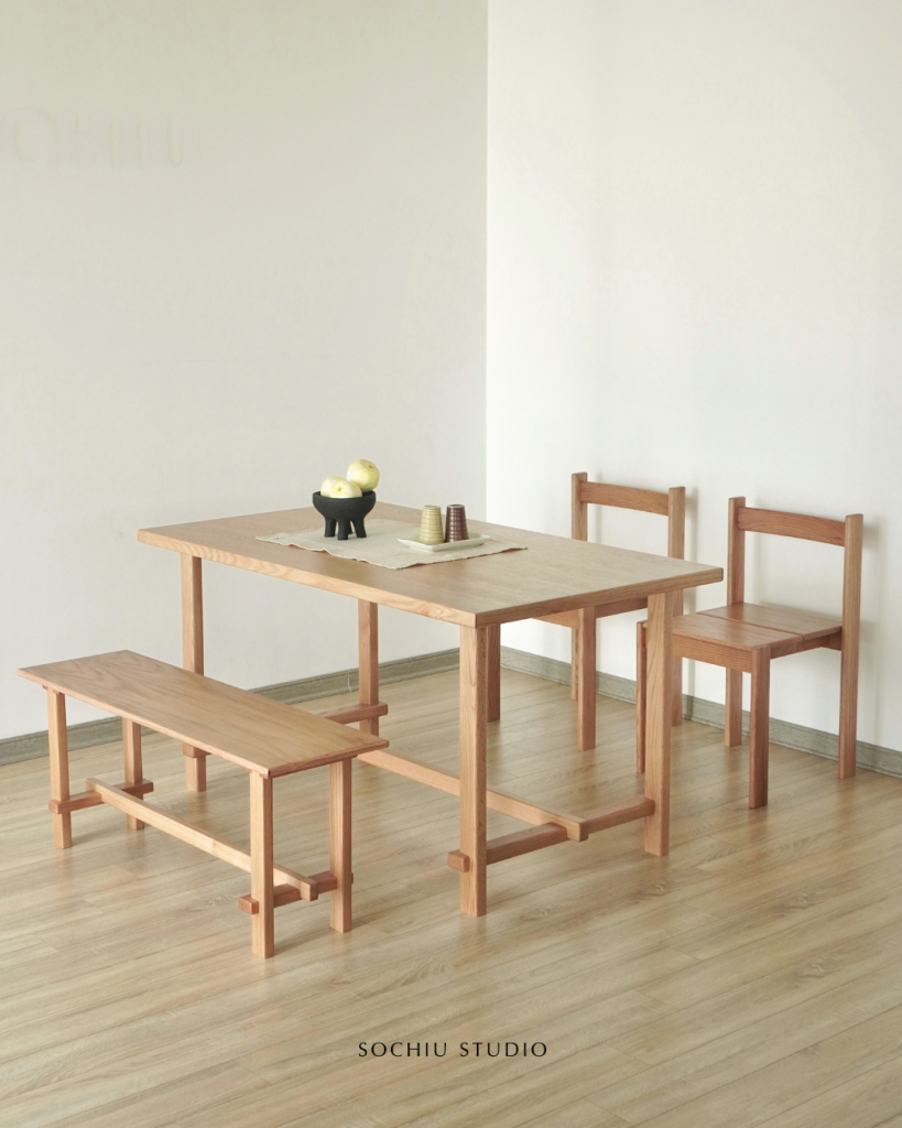 Fuji Dining Table – bàn ăn Sochiu Studio