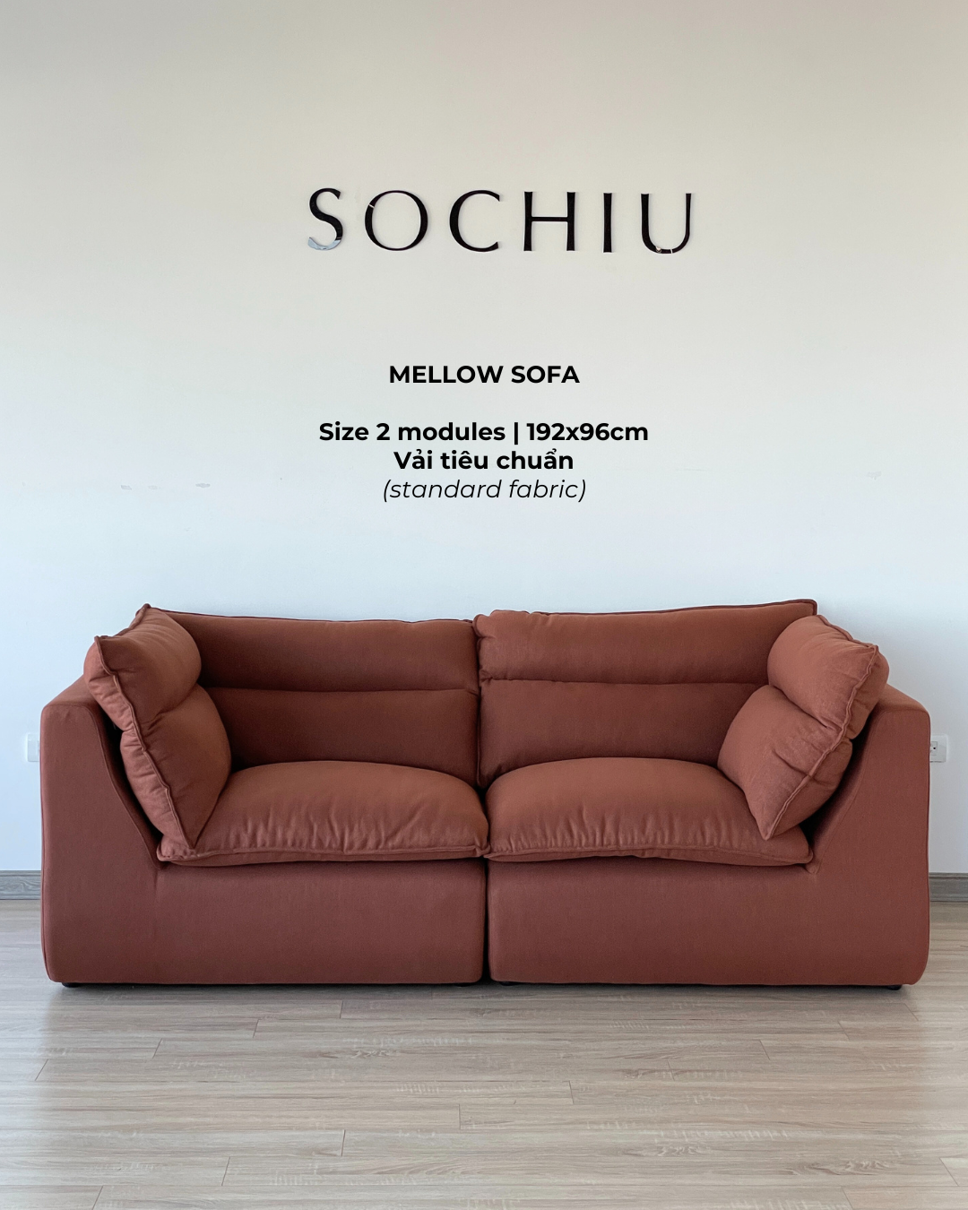 Mellow Sofa 2 Seater – sofa Sochiu Studio