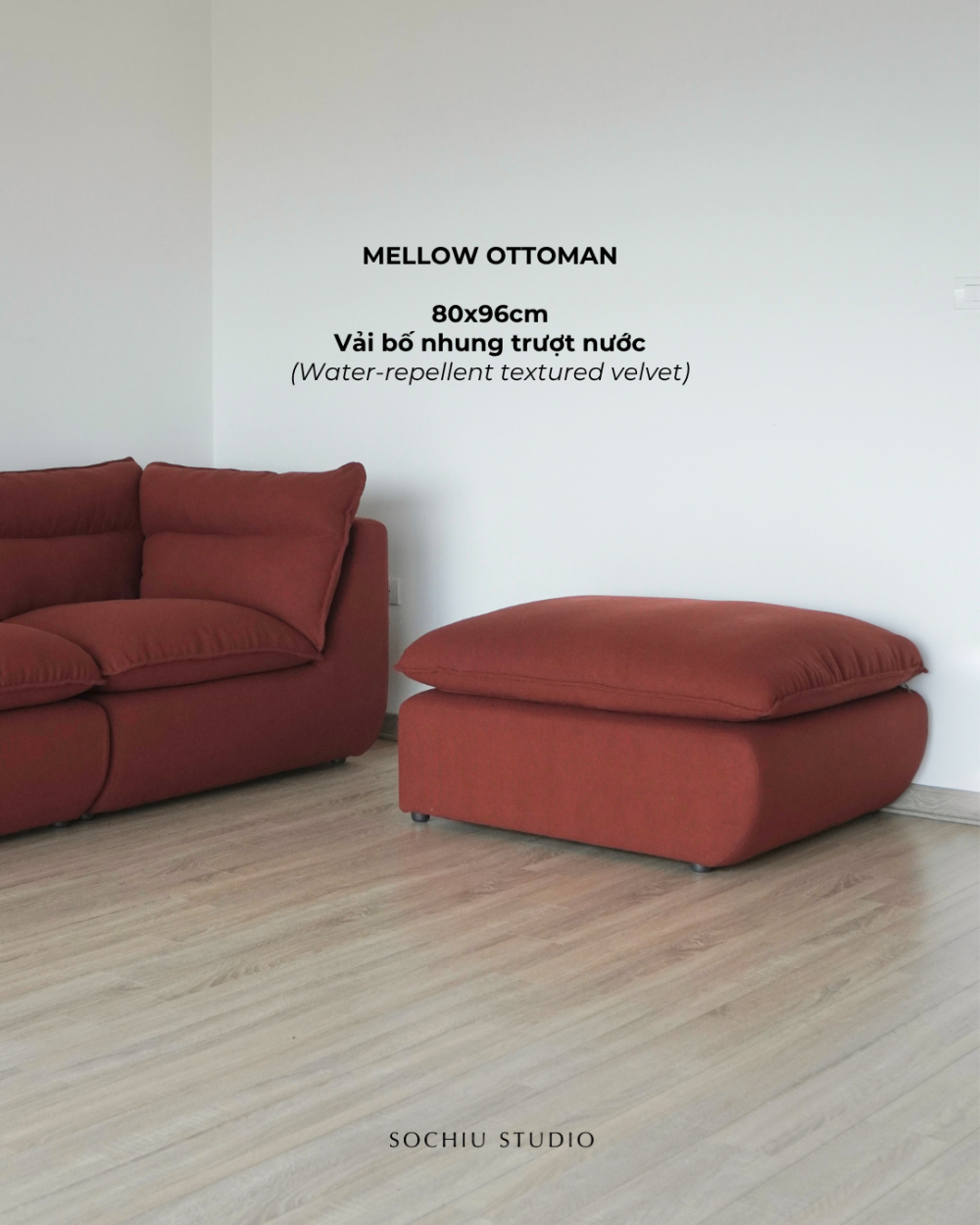 Mellow Ottoman – sofa Sochiu Studio
