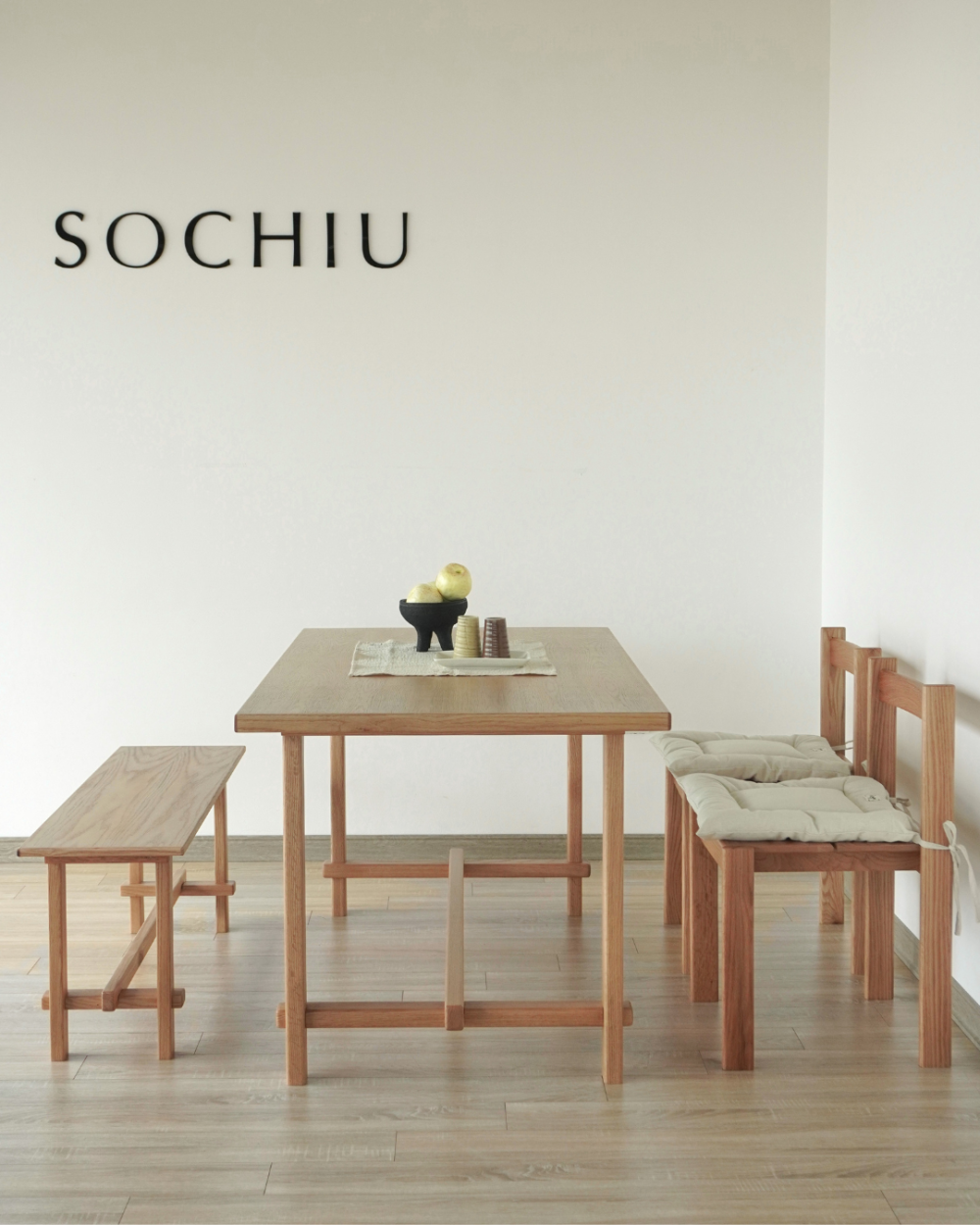 Asahi Dining Chair – ghế gỗ Sochiu Studio