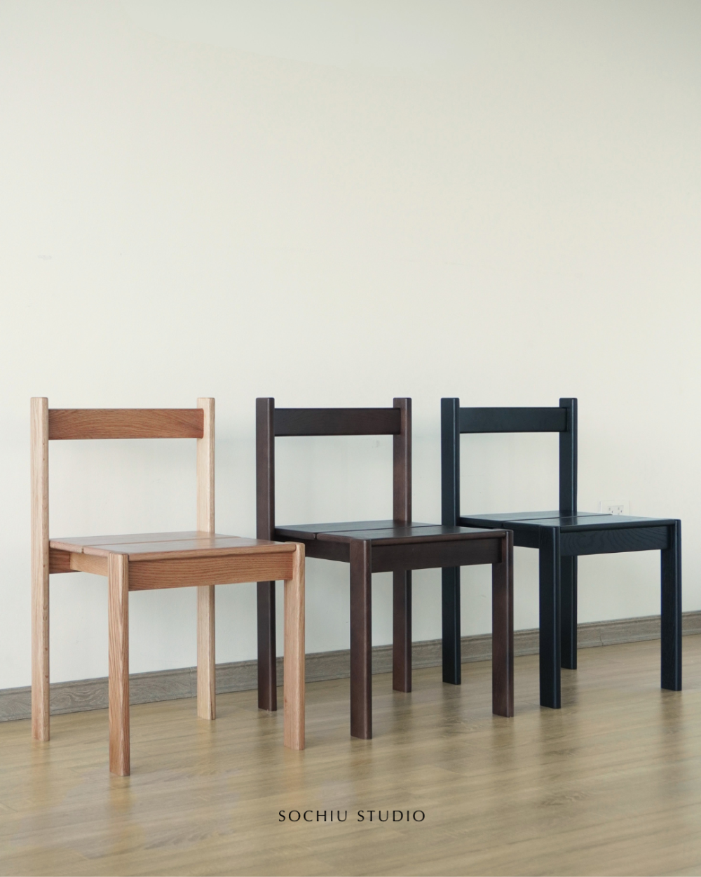 Asahi Dining Chair – ghế gỗ Sochiu Studio