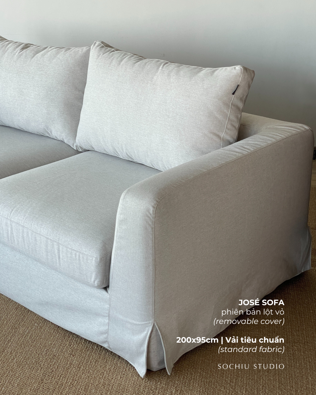 Jóse Sofa – sofa Sochiu Studio