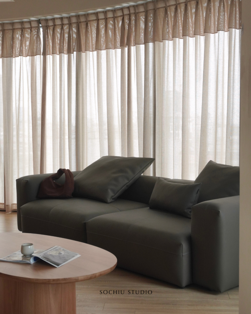 Haru Sofa Leather Version – sofa Sochiu Studio