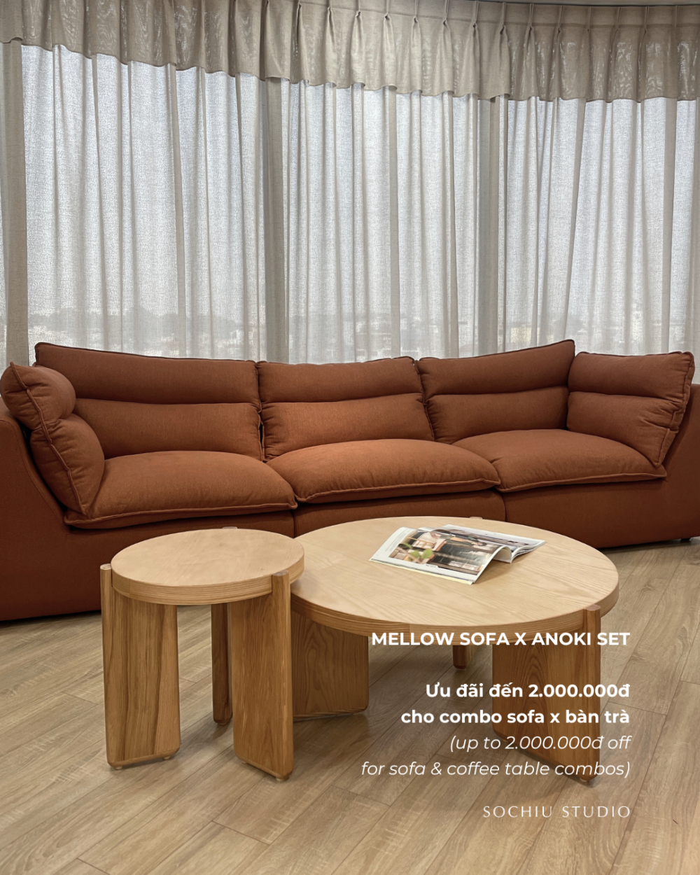Anoki Coffee Table – sofa Sochiu Studio