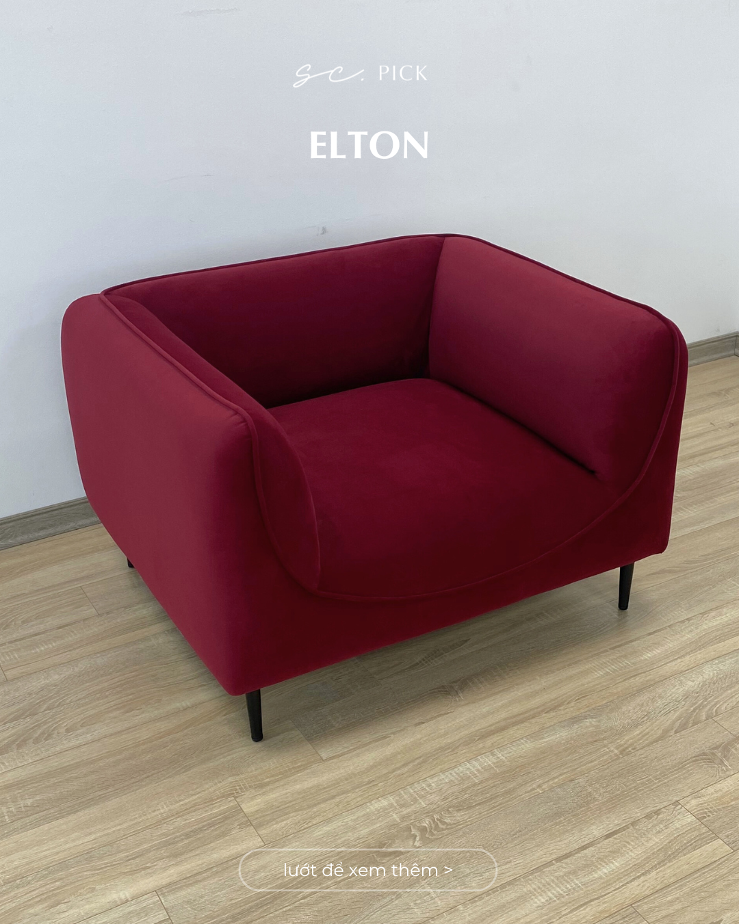 Elton Armchair – sofa Sochiu Studio