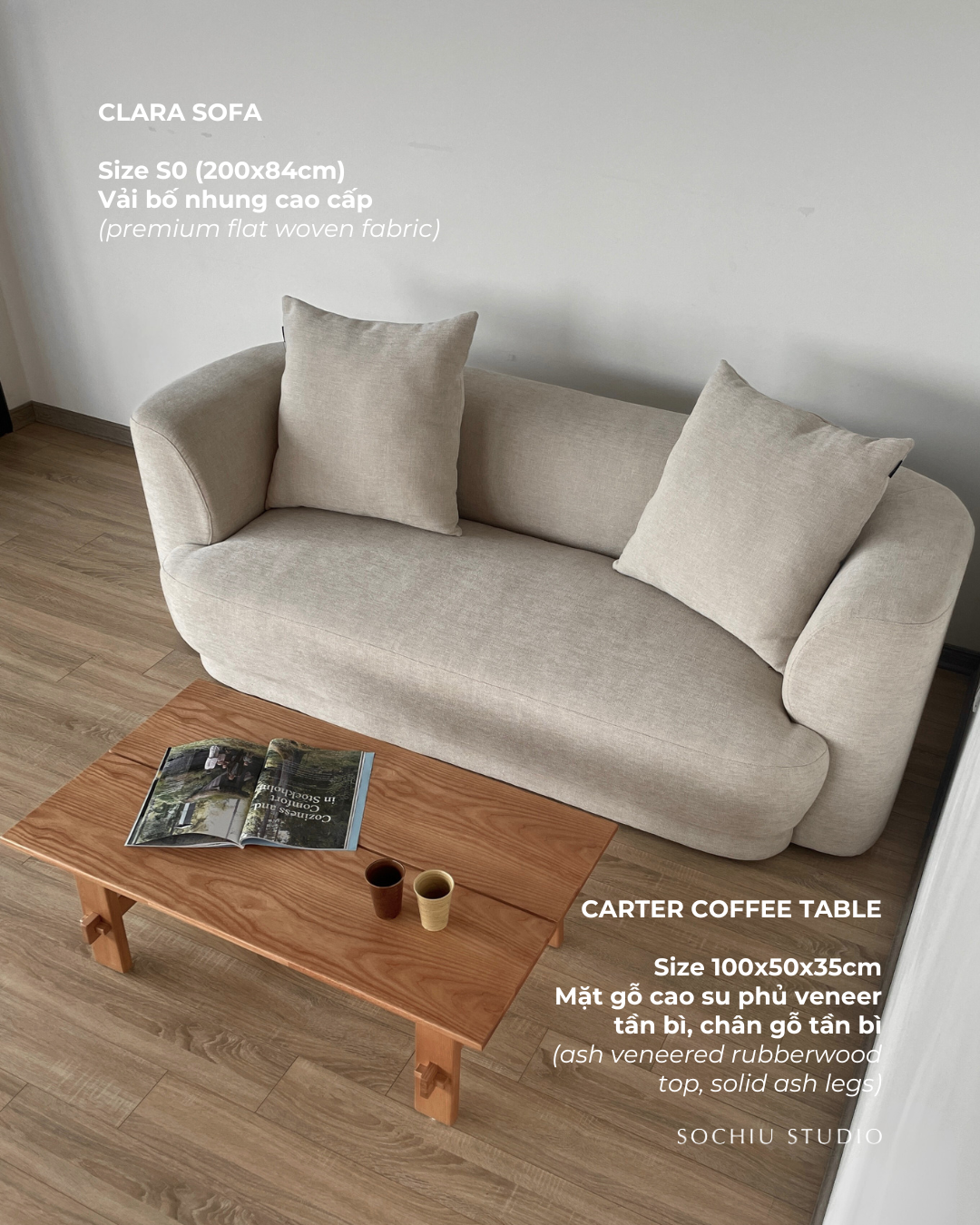 Clara Sofa – sofa Sochiu Studio