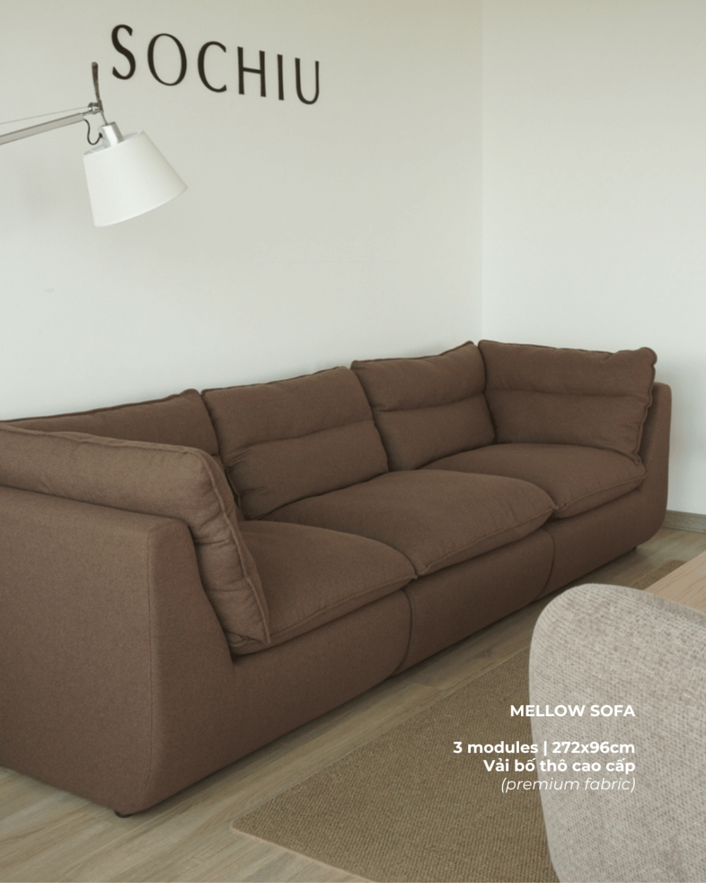 Mellow Sofa 3 Seater – sofa Sochiu Studio