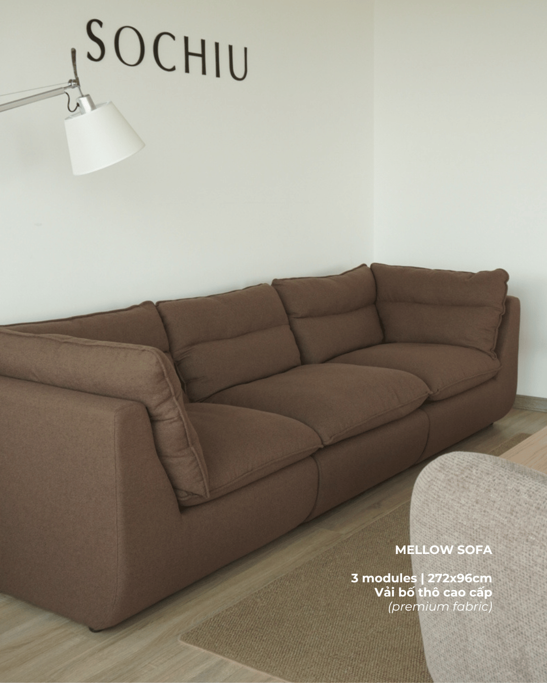 Mellow Sofa 3 Seater – sofa Sochiu Studio
