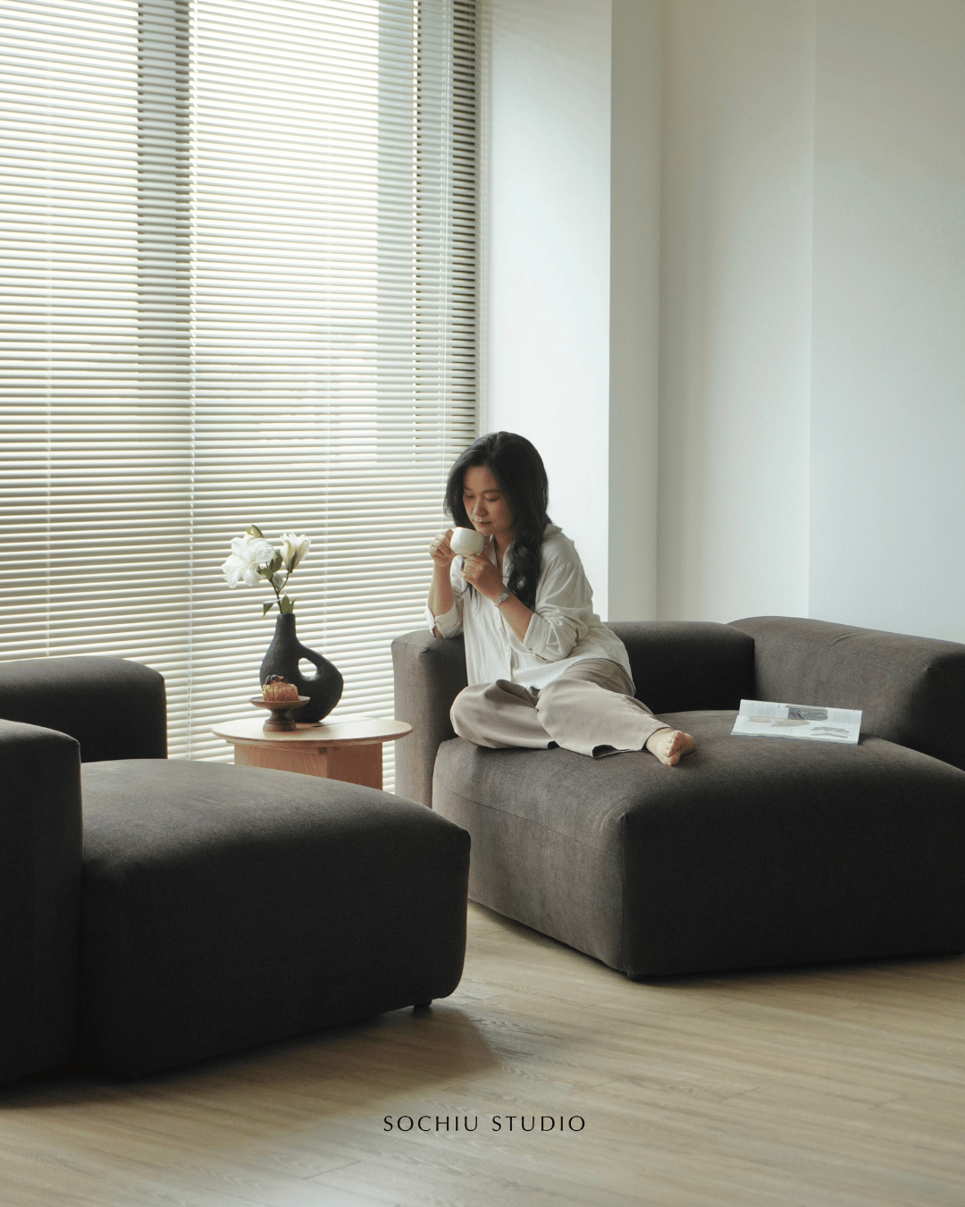 Haru Sofa Fabric Version – sofa Sochiu Studio
