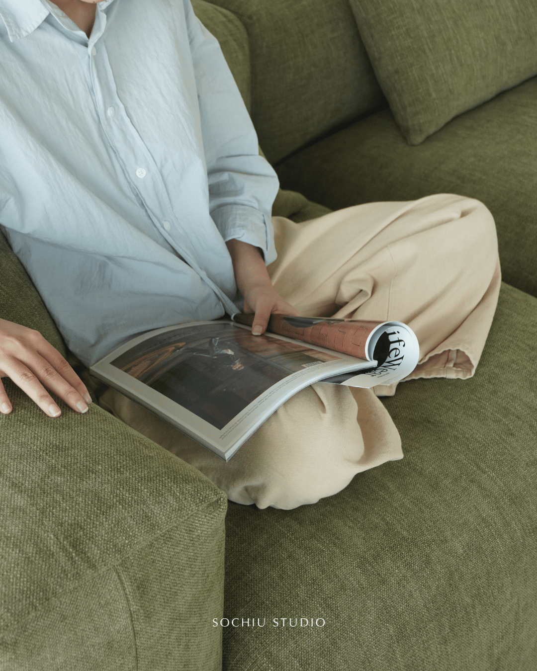 Haru Sofa 2 Module – sofa Sochiu Studio