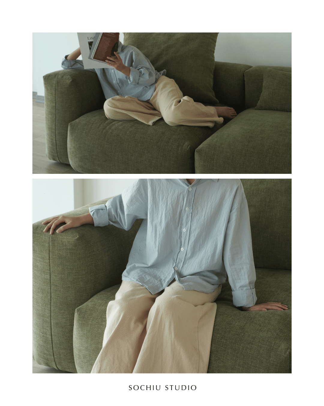 Haru Sofa 2 Module – sofa Sochiu Studio