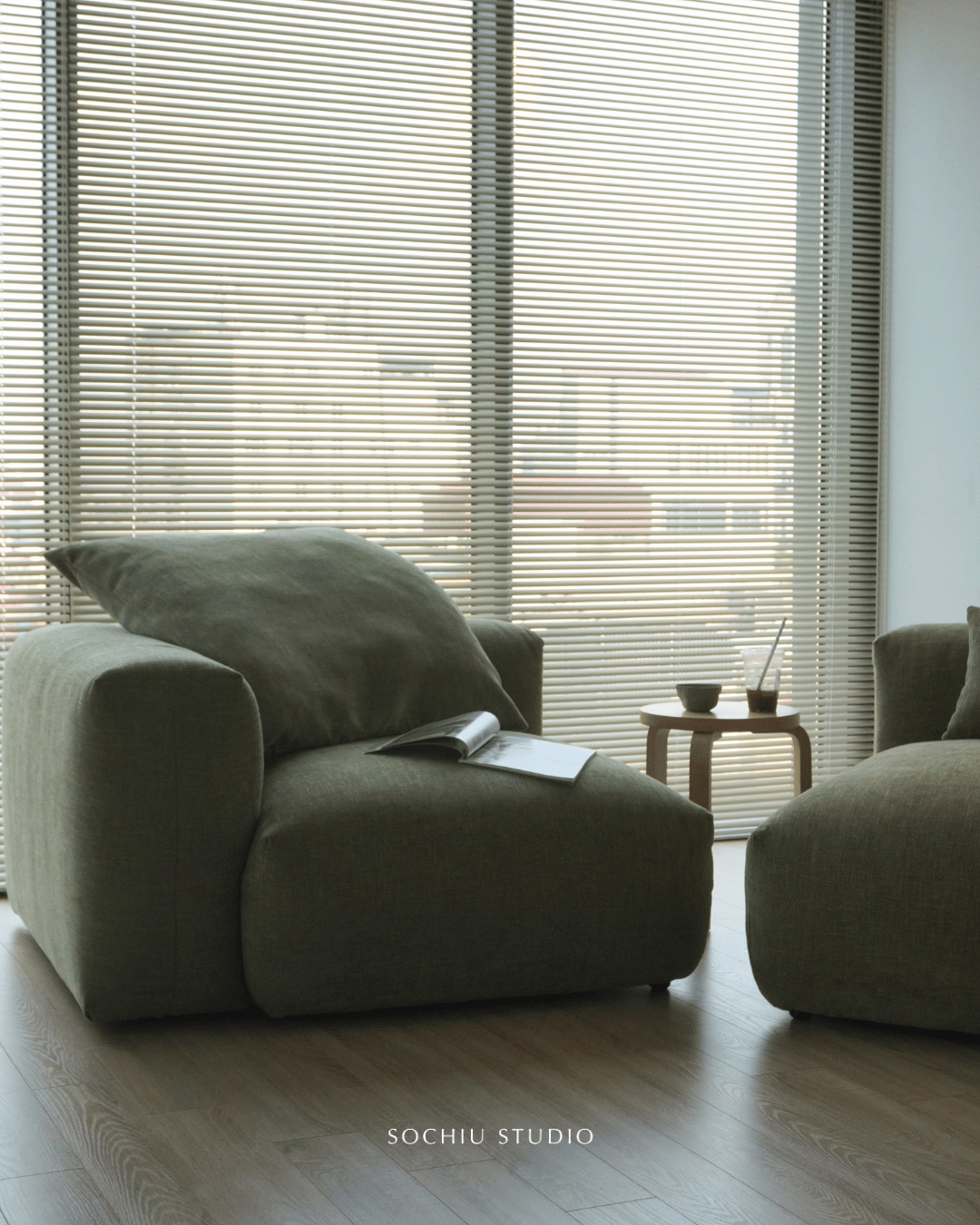 Haru Sofa 2 Module – sofa Sochiu Studio