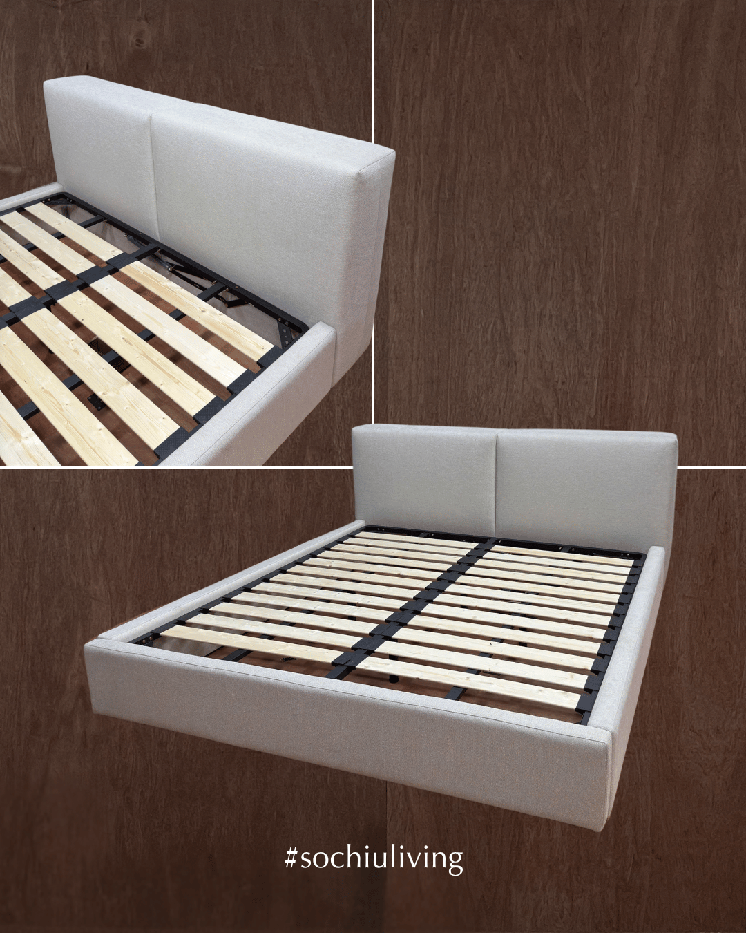 Sochiu Bed – giường bọc vải Sochiu Studio